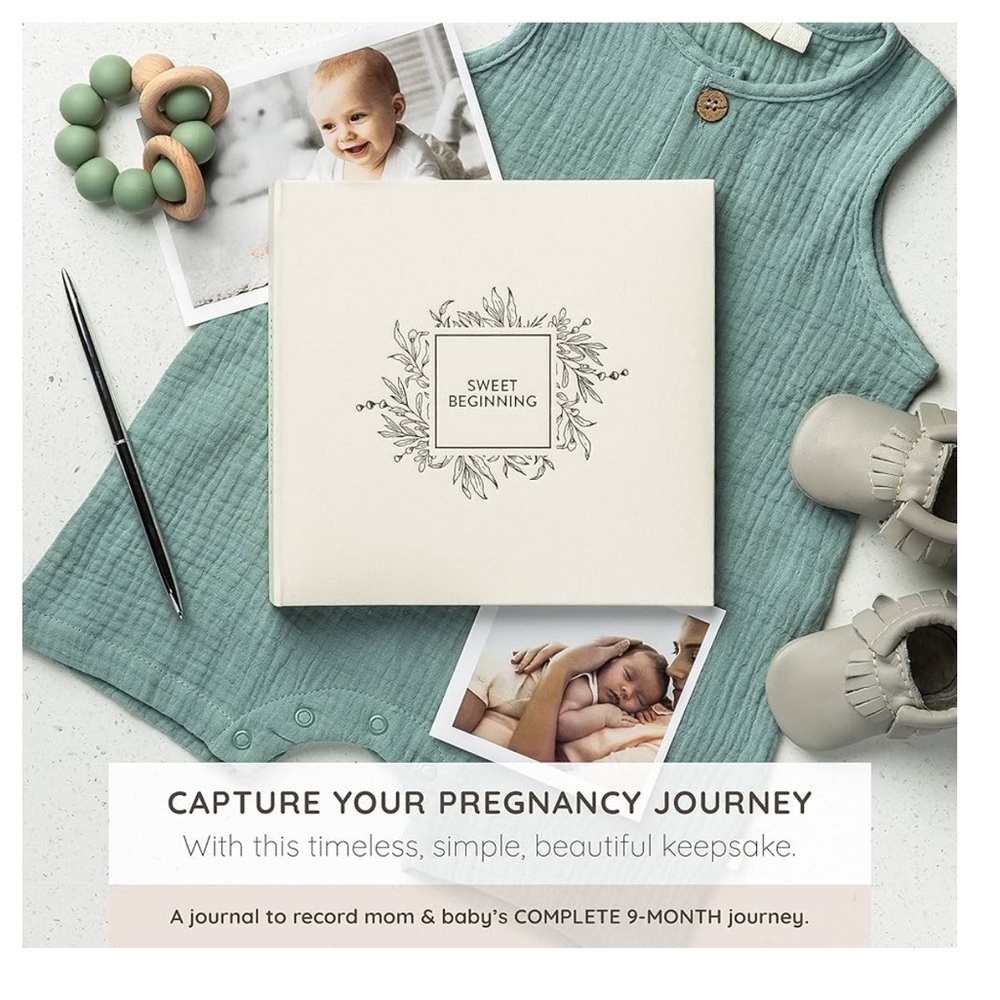 NWT - Keepsake Pregnancy Journal to Cherish Forever